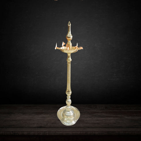 Brass Kerala Fancy Oil Lamp Deepak 12.5Kg